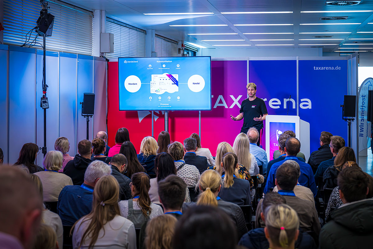 TAXarena | Die Innovationsmesse für Steuerkanzleien